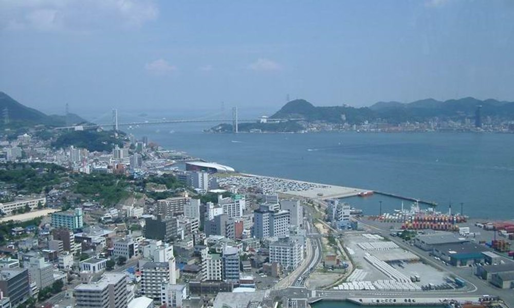 View Of Shimonoseki